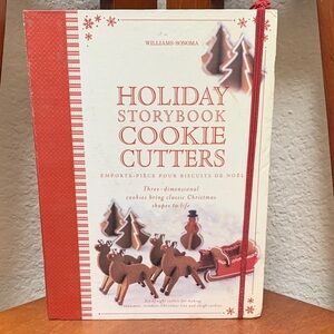 William Sonoma Story Book 3d Holiday Cookie Cutters
